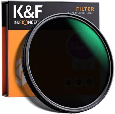 52mm Fader ND | Filter Neutral Density Variable Filter ND2 To ND32 For Camera  • $98.87