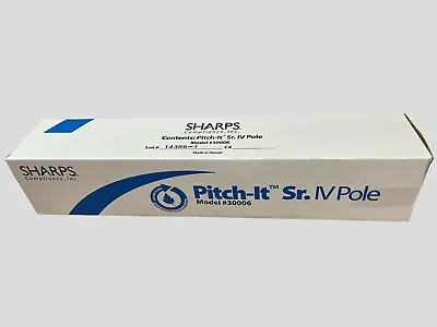 New Sharps Pitch-It Sr IV Pole Double Hook Folding Portable Roller Stand 30006 • $39.99