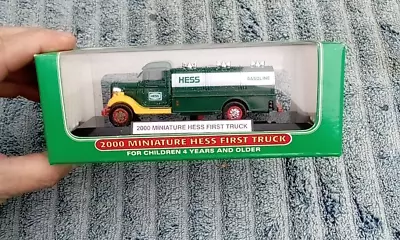 Vintage Mini Miniature Hess Truck 2000 First Tanker Truck New In Box  • $9.95