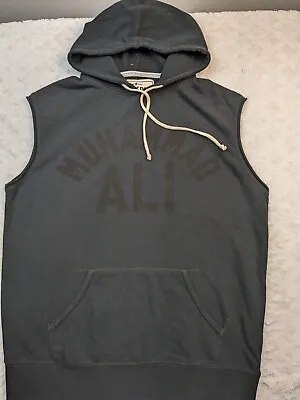 Roots Of Fight Muhammad Ali Sweatshirt Hoodie Mens XXL Black Cotton Boxing EUC • $74.99