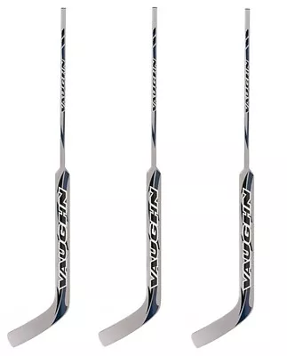 New 3 Pack Vaughn 7900 Hockey Goalie Sticks Stick Left LH 25 Composite Silver Sr • $236.97