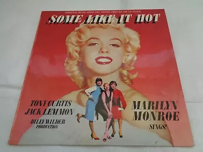 Some Like It Hot Sound Track Marilyn Monroe Sings On U A Records 1979 • £4.50