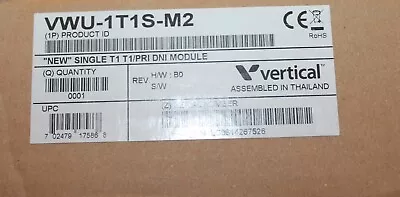 Vertical Wave IP 500 VWU-1T1S-M2 T-1 PRI Interface Module • $507