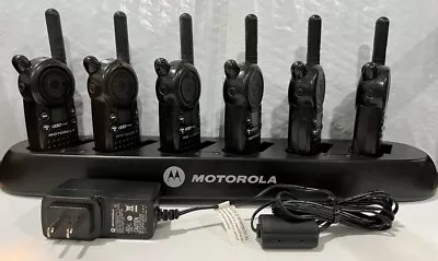 6 Motorola CLS1110 UHF Business 2-Way Radios Walkie Talkie • $249.99