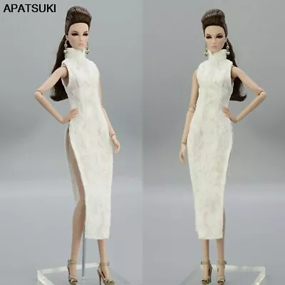 High Quality White Lace Fashion Doll Chinese Traditional Qipao Dress For Barbie • $10.10