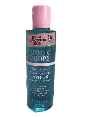 Vintage Revlon Moon Drops Bath Oil 12 Oz • $49.99