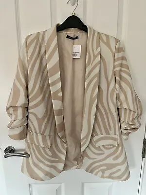 Zebra Blazer Size S • £10