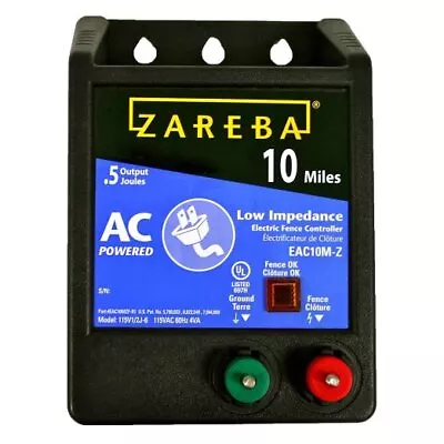 10mi Ac Lowimpedance Energizer Single PartNo EAKP16 By Zareba Systems • $150.43