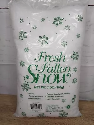 Dept 56 Christmas Village Collection Fresh Fallen Snow Landscape Decoration • $12.99