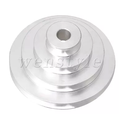 4 Step Belt Pulley Aluminum For A-type V-belts And Timing Belts Aperture 16mm • $34.79