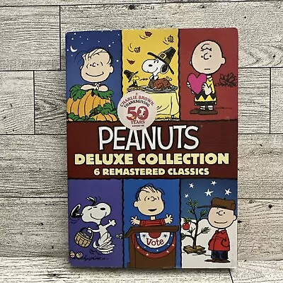 PEANUTS Deluxe Collection (DVD) 6 Remastered Classics New Sealed With Slipcover • $22.95
