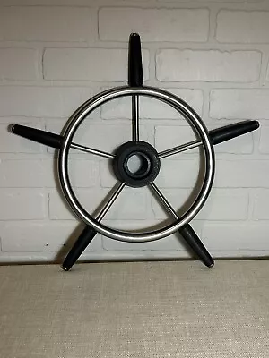 Vintage 5 Spoke Ship/Boat Steering Pilot Wheel • $75