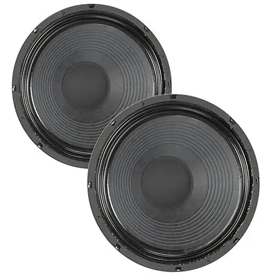 Pair Eminence Texas Heat 12  Guitar Speaker Patriot 4ohm 99dB 2 VC Replacement • $249.98