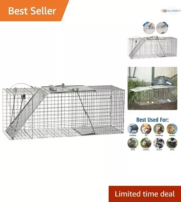 Extra-Large Easy Set 1-Door Animal Trap - Humane Capture - Large Size • $108.28