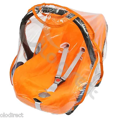 £6.99 • Buy Quality Car Seat Rain Cover 0/11kg Carseat Raincover New -  TOP QUALITY (orange)