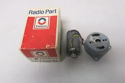 Vintage Delco 8-Track Radio Motor & Bracket Pkg Fit 72-79 Chevy GM (1223553) • $42.49