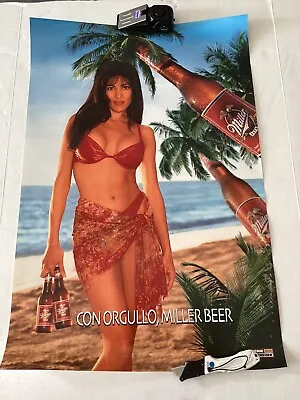 Miller Beer Swimsuit Poster Mexico Con Orgullo Miller Beer  • $14.99