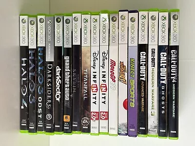 Xbox 360 Games Lot $3.99 - $8.99 - Pick What You Want (Halo COD More) • $4.99