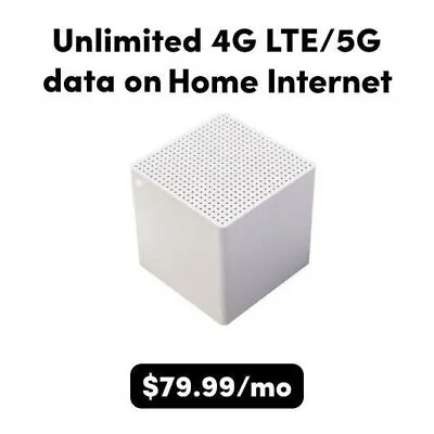 Unlimited Hotspot Data 5G/4G LTE 1 Month Services Included With 5G Device • $169.99