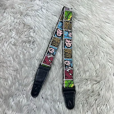 P&P Music Canvas Retro Marvel Comic Panel Guitar Strap • $22.99