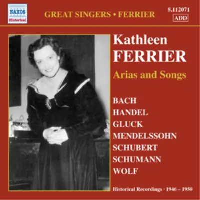 Kathleen Ferrier Kathleen Ferrier: Arias And Songs (CD) Album • £14.22