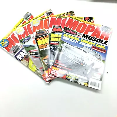 Lot Of 5 Mopar Muscle Magazine 2008 Jan Feb Mar Apr & Dec • $20