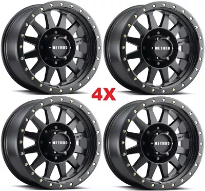 17 Method Standard Wheels Rims Tires 8 2500 3500 Ram F-250 F-350 8 Black • $1136