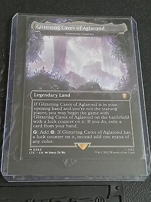 Glittering Caves Of Aglarond (extended Art) The Lord Of The Rings MTG - NM+ • £40