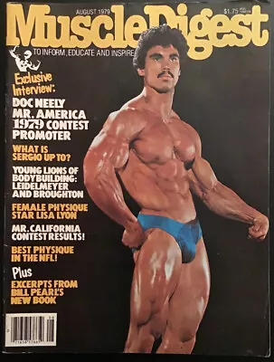 Muscle Digest July/August 1979 Mr California Roy Leidelmeyer • $19.99