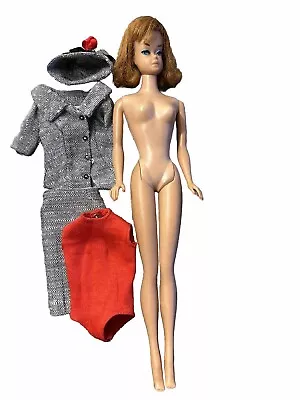 1960's Mattel Fashion Queen Barbie Doll With Clothing • $85