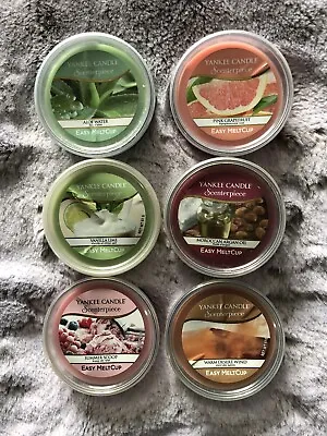 Yankee Candle X6 Scenterpiece Cups Summer Scoop Moroccan Argan Oil Etc • £37.99