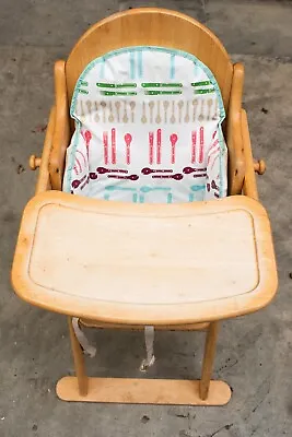 Solid Wood East Coast Baby High Chair • £18