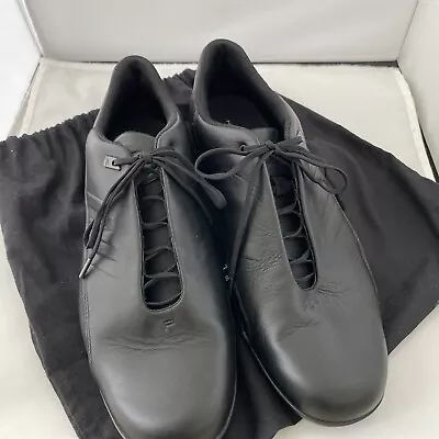 $149 • Buy NewPORSCHE DESIGN By ADIDAS Black Athletic Shoes For Men Size 10 Brand New W/Bag
