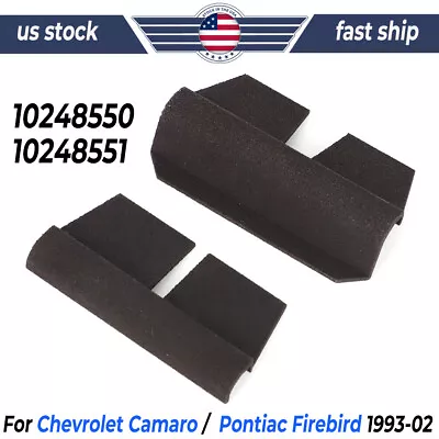 Pair For 1993-2002 Chevrolet Camaro Firebird Front & Rear T-Top End Cap Seals 3D • $19.59