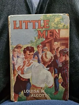 Little Men  Louisa M  Alcott 1942 Acceptable  Condition  Rare Front  Cover  Pic. • £5