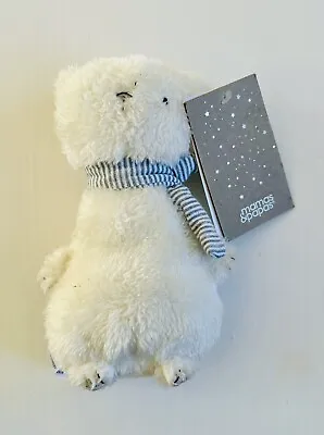 Mamas And Papas Soft Chime Toy Polar Bear • £9.99