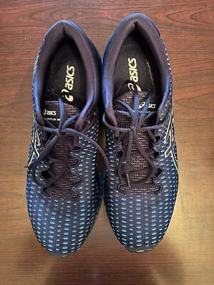 Asics Men’s 11.5 Gel Quantum 360 Navy Blue Running Shoes T7E2N Nice Shoe! • $35