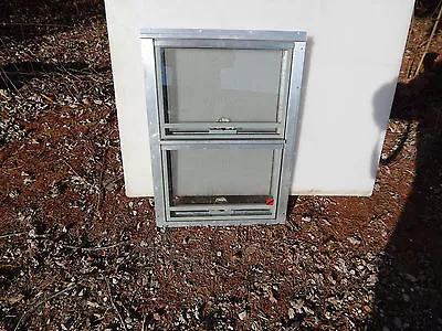 RV Trailer Shed Window Awning Safety Glass 17 X25 3/8 .  Alum Frame New #8 • $80
