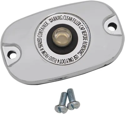 Drag Specialties Rear Brake Master Cylinder Cover Chrome #174024 • $42.95