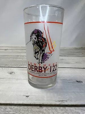 1996 Vintage Official Kentucky Derby 122 Mint Julep Glass • $9.99