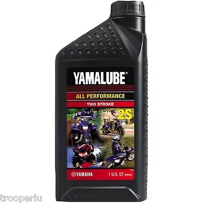 Yamalube Y2-s Semi-synthetic Injection Oil 2-stroke 1 Litre #lub-2strk-s1-12 • $21.45