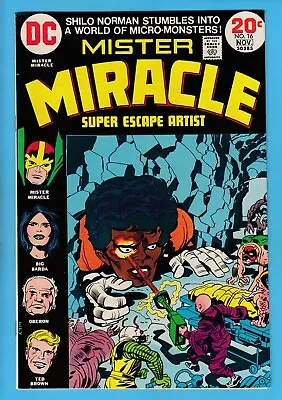 Mister Miracle # 16 Vfn (8.0) Glossy High Grade Unstamped Us Cents Dc - 1973 • $5.29