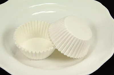 $11.99 • Buy 500x, 2'' Paper Cupcake Muffin Liners, Baking Cups, White Standard Size