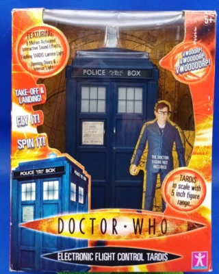 $166.96 • Buy REDUCED! Doctor Who 10th Dr's Electronic Flight Control Tardis Light & SFX BOXED