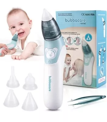 Nasal Aspirator 2 In 1 Baby Nasal Aspirator & Ear Wax Remover Electric • £10