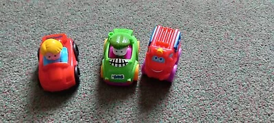 £3 • Buy Fisher Price Little People Batman Joker Wheelie,Red Car ,Playskool Fire Engine