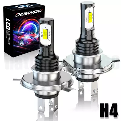 For Motorcycle H4 9003 LED Hi/Lo Beam Headlight Front Light Bulb Super Bright US • $15.70