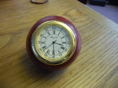 £15.99 • Buy History Craft Clock In A Cricket Ball