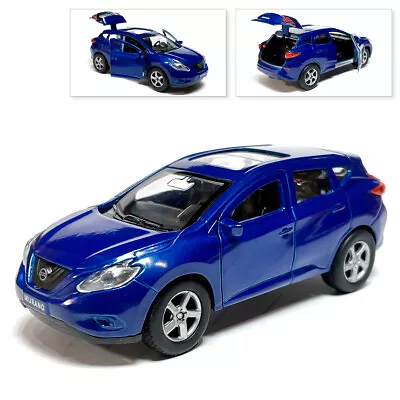 Nissan Murano III Metal Model Diecast Car Scale Collectible Toy Blue 1/36 • $19.99