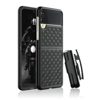 $9.99 • Buy For Samsung Galaxy Z Flip4/Flip 3 5G Belt Clip Holster Case With Kickstand Cover
